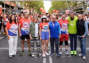 Díaz Ayuso participa en la XV carrera popular Madrid corre por Madrid y destaca su “sabor a Hispanidad”