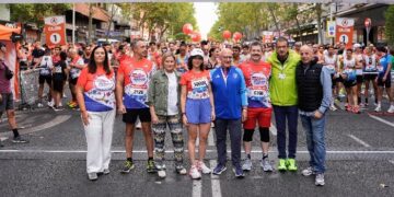 Díaz Ayuso participa en la XV carrera popular Madrid corre por Madrid y destaca su “sabor a Hispanidad”