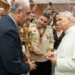 ncuentro de León XIV con un grupo de scouts de Galilea en la audiencia general