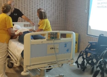 La campaña del IRSST sobre manipulación manual de personas llega al Hospital Niño Jesús