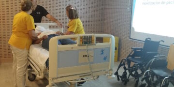 La campaña del IRSST sobre manipulación manual de personas llega al Hospital Niño Jesús