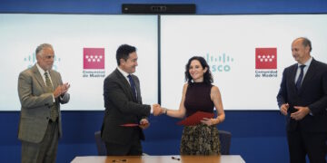 Díaz Ayuso anuncia en Texas un acuerdo con Cisco para reforzar la protección de la información sensible de la Administración con tecnología emergente