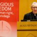 Parolin: El derecho a la libertad religiosa, un baluarte esencial pero frágil