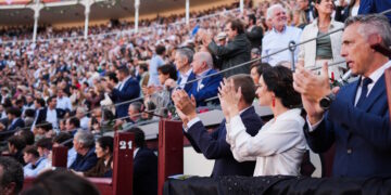 Díaz Ayuso, en la tradicional Corrida de la Hispanidad de Las Ventas