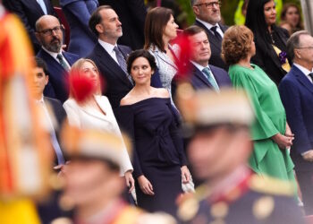 Díaz Ayuso, en el Desfile de la Fiesta Nacional: “Orgullo de saber que somos parte de una de las mejores naciones del mundo”