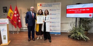 El Hospital público Guadarrama, primero en España en obtener el sello EFQM 700 en reconocimiento a su excelencia de gestión e innovación