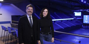 Díaz Ayuso anuncia que el Movistar Arena será el mayor recinto de espectáculos deportivos y ocio en España después de lograr 577 millones de impacto económico