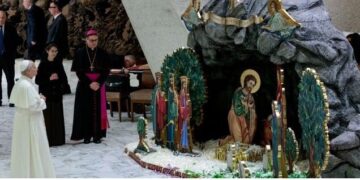 El Papa León XIV: Dios se hace cercano a la humanidad con la pequeñez de un niño