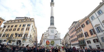 El Papa rendirá homenaje a la Inmaculada en la Plaza de España el 8 de diciembre