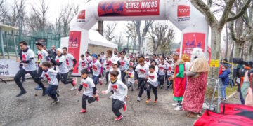 La Comunidad de Madrid celebra un año más la llegada de sus Majestades de Oriente con la Carrera Popular de los Reyes Magos