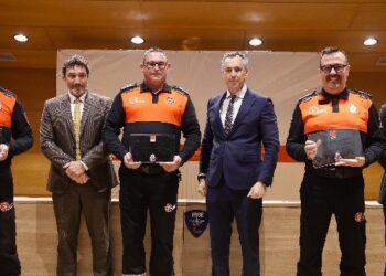 Celebración del 5º aniversario del único cuerpo en España de Protección Civil de atención inmediata ante grandes emergencias