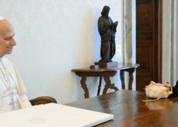 El Papa recibe a la Premio Nobel venezolana María Corina Machado