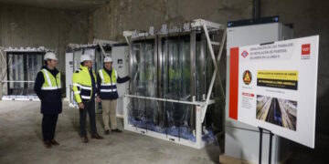 Arranca en Legazpi la instalación de las puertas de andén para la automatización de la Línea 6 de Metro