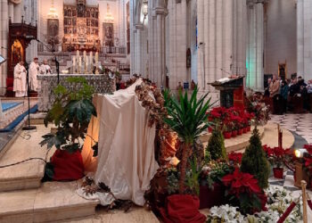 Cobo en la primera Misa del año: la violencia acaba «incrustándose en la vida familiar, en la vida pública y en la vida de la Iglesia»