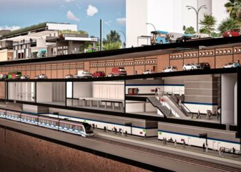 Avanzan las obras del nuevo intercambiador de Conde de Casal para mejorar la movilidad de 65.000 viajeros diarios