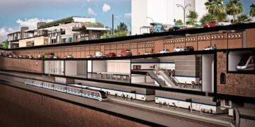 Avanzan las obras del nuevo intercambiador de Conde de Casal para mejorar la movilidad de 65.000 viajeros diarios