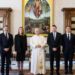 El Papa recibió a la presidenta del Parlamento Europeo, Roberta Metsola
