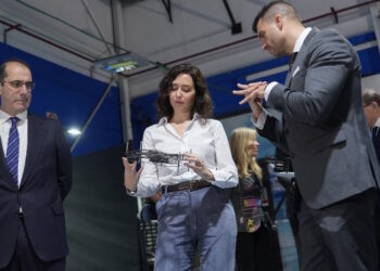 Díaz Ayuso presenta la primera Estrategia de Drones en un sector con miles de empleos cualificados: “Somos un Gobierno libre que acompaña proyectos excelentes”