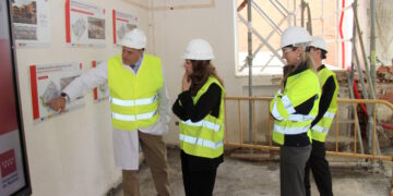 Avanzan las obras de modernización del Hospital público Clínico San Carlos de Madrid