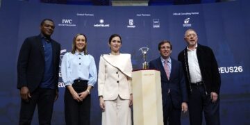 Díaz Ayuso en la presentación de los nominados a los Premios Laureus: “Daremos nuestra mejor versión para que volváis una y mil veces a Madrid”
