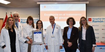 El Hospital público Ramón y Cajal de la Comunidad de Madrid, primer centro de España acreditado por su excelencia en el tratamiento del glaucoma