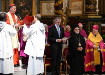 Felipe VI toma posesión del título de Protocanónigo de Santa María la Mayor