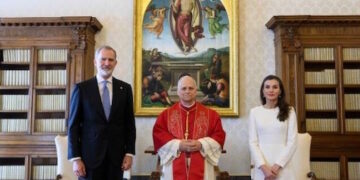 León XIV recibe en audiencia a los Reyes de España