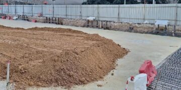 Las obras de la estación de Metro Santiago Bernabéu superan el 40%  y mañana sábado se reabrirá al tráfico el Paseo de la Castellana en superficie