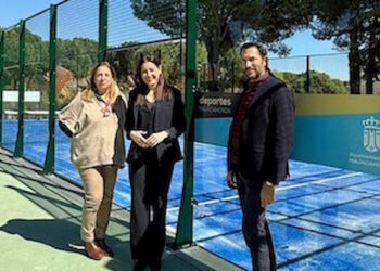 Majadahonda estrena nuevas pistas de pádel en el parque Cerro del Aire