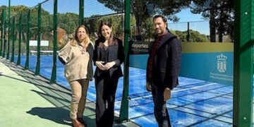 Majadahonda estrena nuevas pistas de pádel en el parque Cerro del Aire
