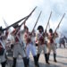 Recreación en la Puerta del Sol del levantamiento del 2 de mayo de 1808 del pueblo madrileño contra el ejército francés