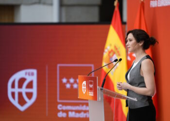 Díaz Ayuso presenta el EuroBasket 2029: “Hoy comienza la cuenta atrás y Madrid se prepara con ilusión por hacer las cosas de manera excelente”