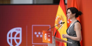 Díaz Ayuso presenta el EuroBasket 2029: “Hoy comienza la cuenta atrás y Madrid se prepara con ilusión por hacer las cosas de manera excelente”
