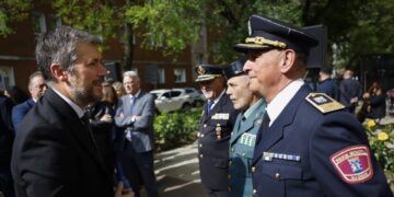 Homenaje en Madrid a las víctimas del atentado terrorista en Juan Bravo en su 40º aniversario
