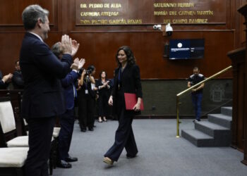 Díaz Ayuso sobre el “intento” de Sheinbaum de utilizar su presencia en México para “dividir”: “Hay que combatir las ideas, pero no a las personas”