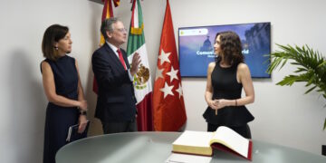 Díaz Ayuso ofrece Madrid como “plataforma única” para que empresas mexicanas accedan al mercado europeo con reglas “seguras, estables y competitivas”