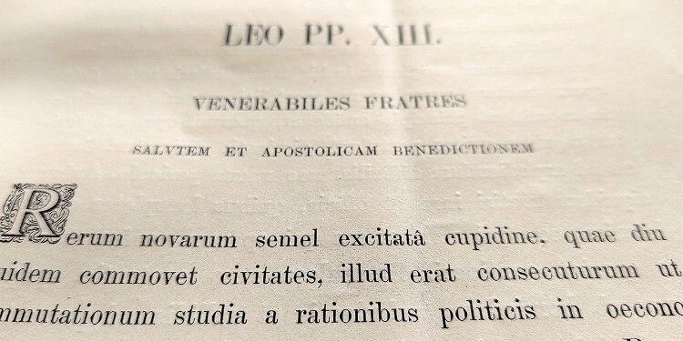 El aniversario de la Rerum novarum, un documento para la dignidad humana