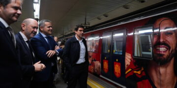 Un tren especial de Metro dedicado a la Selección Española de fútbol circulará con motivo del Mundial 2026