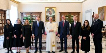 León XIV se reúne con Marco Rubio: reiterado el compromiso con la paz
