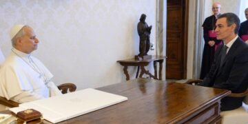 León XIV se reúne con el presidente del Gobierno de España