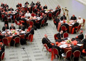 Consistorio: 178 cardenales participan en los trabajos de la primera sesión con el Papa