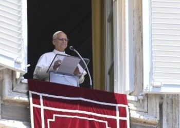 León XIV en el Ángelus: “la contemplación nos hace apóstoles creíbles y libres”