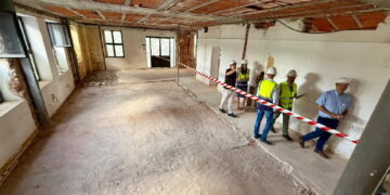 Comienzan las obras del edificio “Rosa Agazzi” que será una gran sala de estudios en el centro de Majadahonda