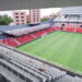 Remodelación integral del estadio de Vallecas para ampliar su aforo hasta los 18.500 espectadores