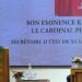 Parolin: La fe y la conciencia cívica son los faros para una renovación social