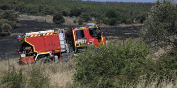 El incendio de Lozoyuela ha sido ya controlado por los servicios de extinción de la Comunidad de Madrid