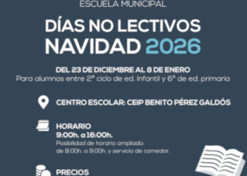Majadahonda adelanta la inscripción en “Días sin Cole” para que las familias puedan preparar su conciliación durante las próximas Navidades