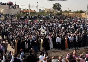 Jordania, el ataque en San Jorge en Hammoud. La conmoción en el funeral