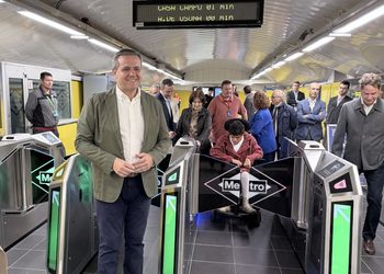 Metro de Madrid dispone de 217 estaciones con itinerarios accesibles y 581 escaleras en el conjunto de la red