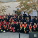 Ensayo del rescate de bienes culturales en un simulacro de incendio en el Real Coliseo Carlos III